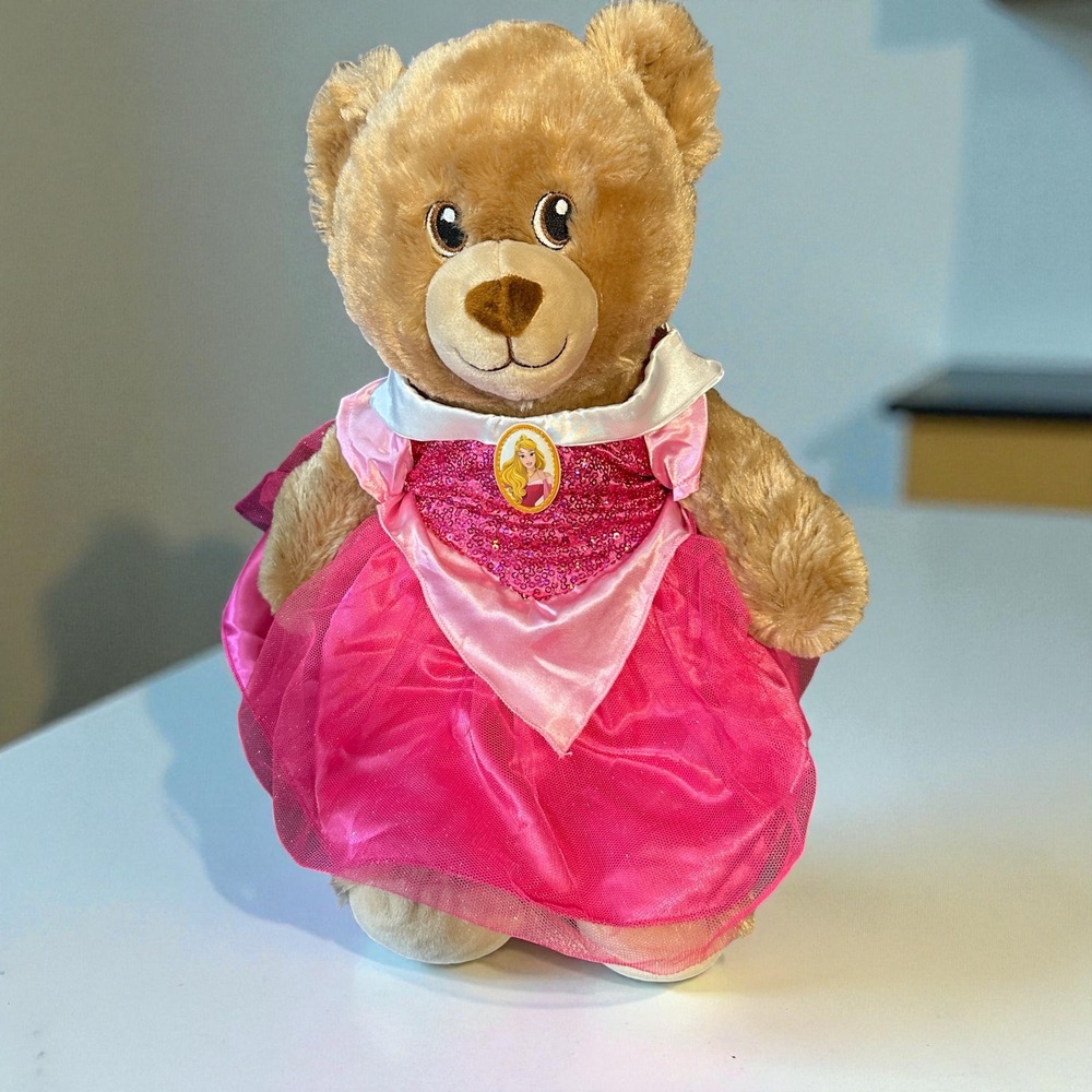 Build A Bear‎ Workshop Disney Aurora Sleeping Beauty Princess Plush  Teddy Bear